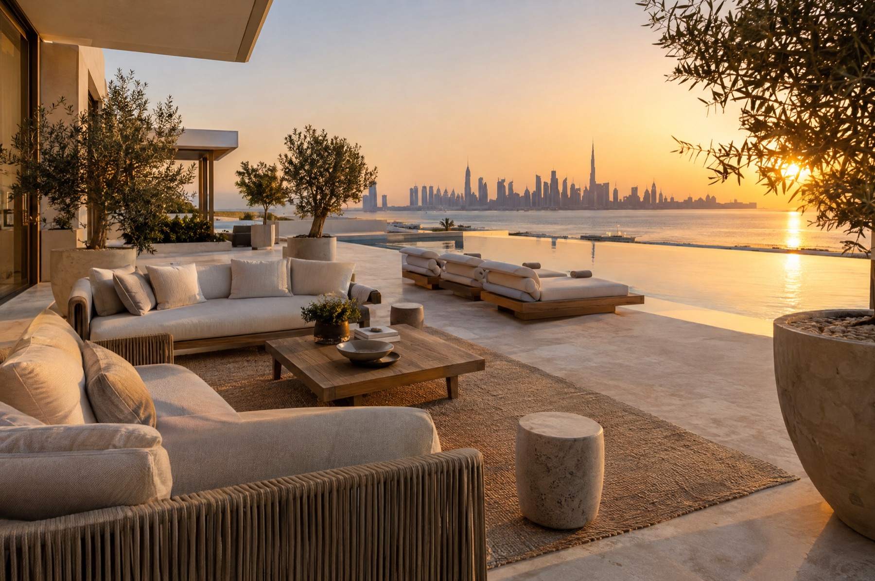 A turnkey villa in Dubai, fully online, project visualisation 3