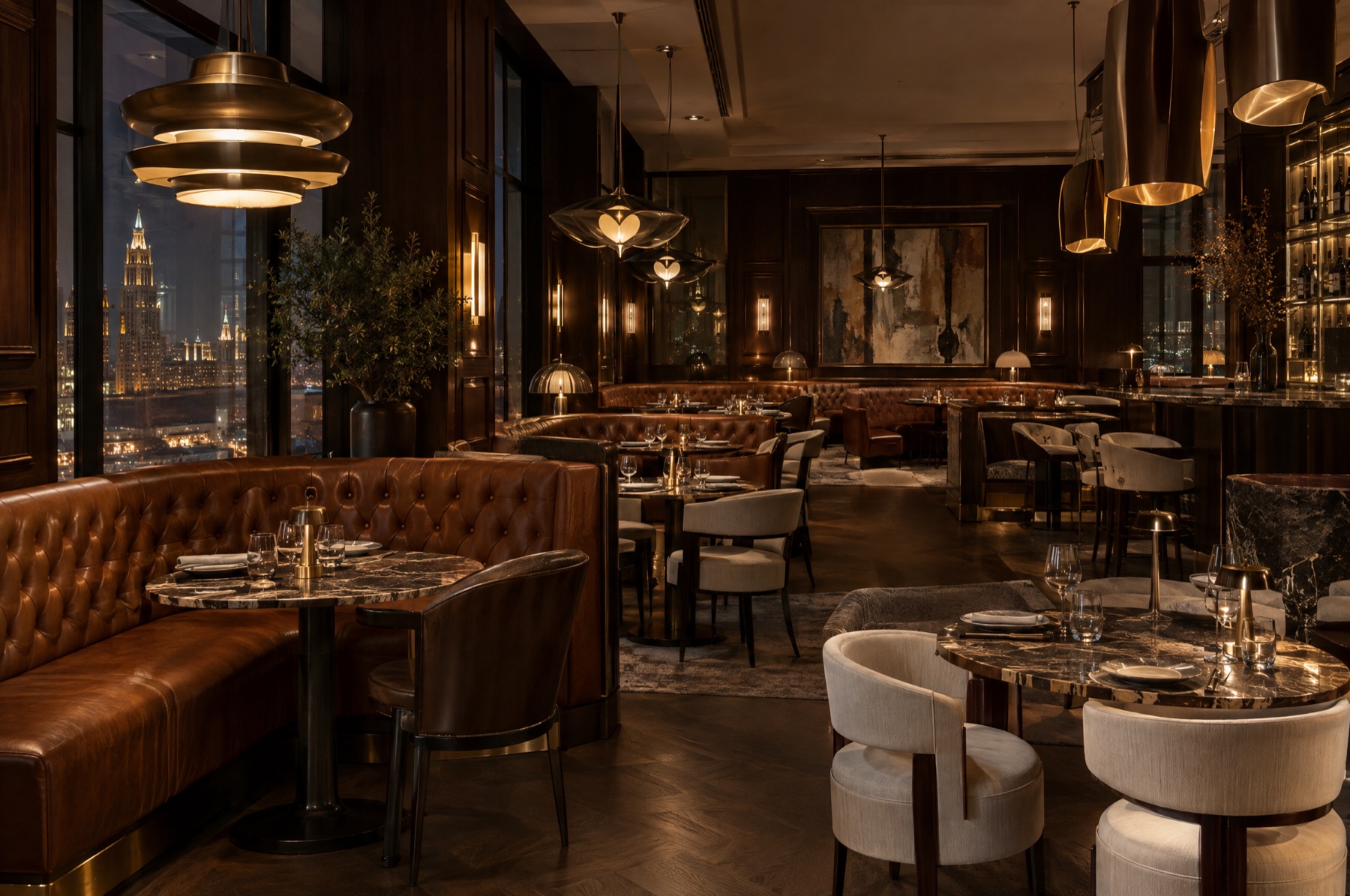 A Moscow restaurant for 80–150 guests