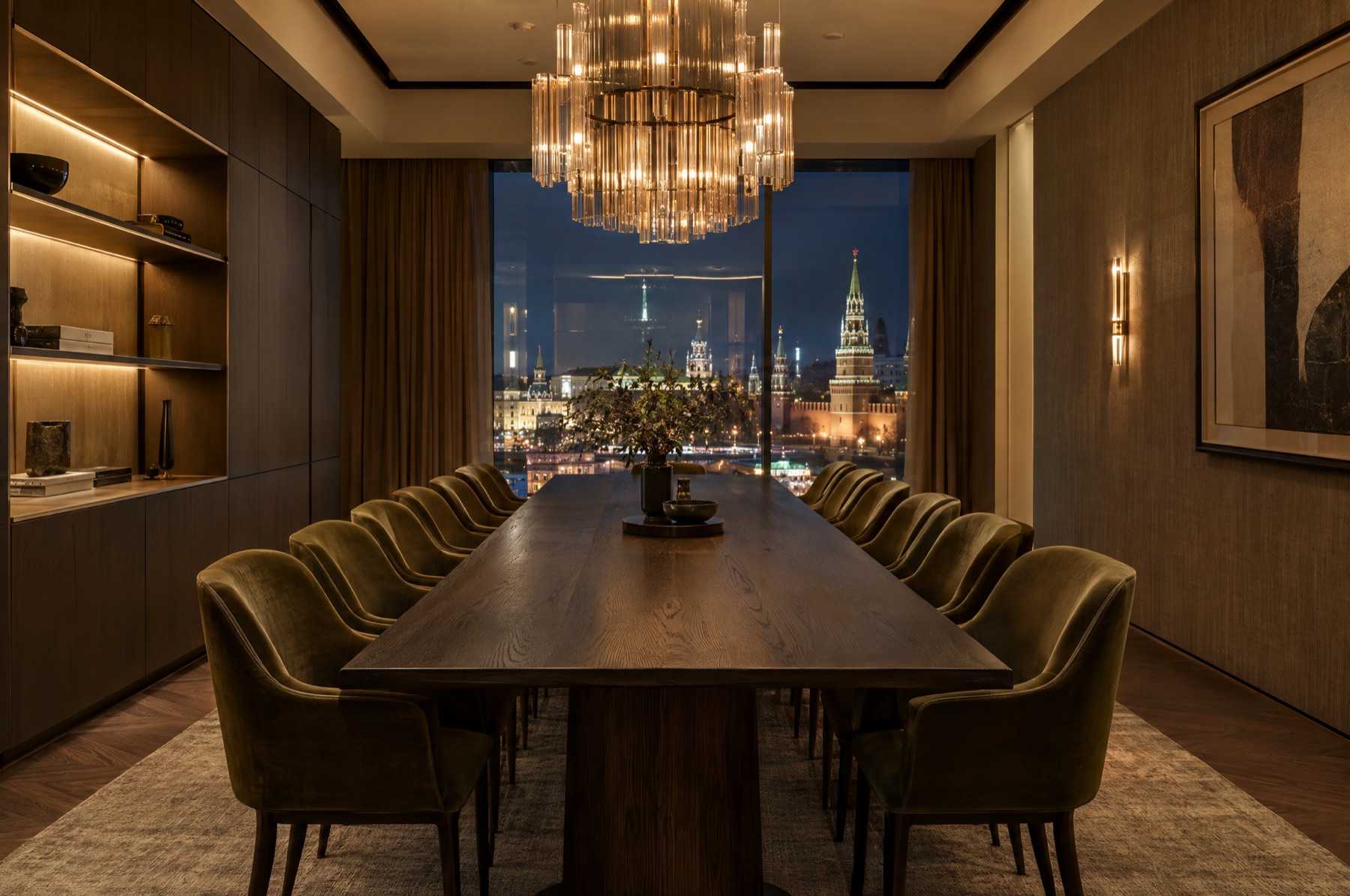 A Moscow restaurant for 80–150 guests, project visualisation 3