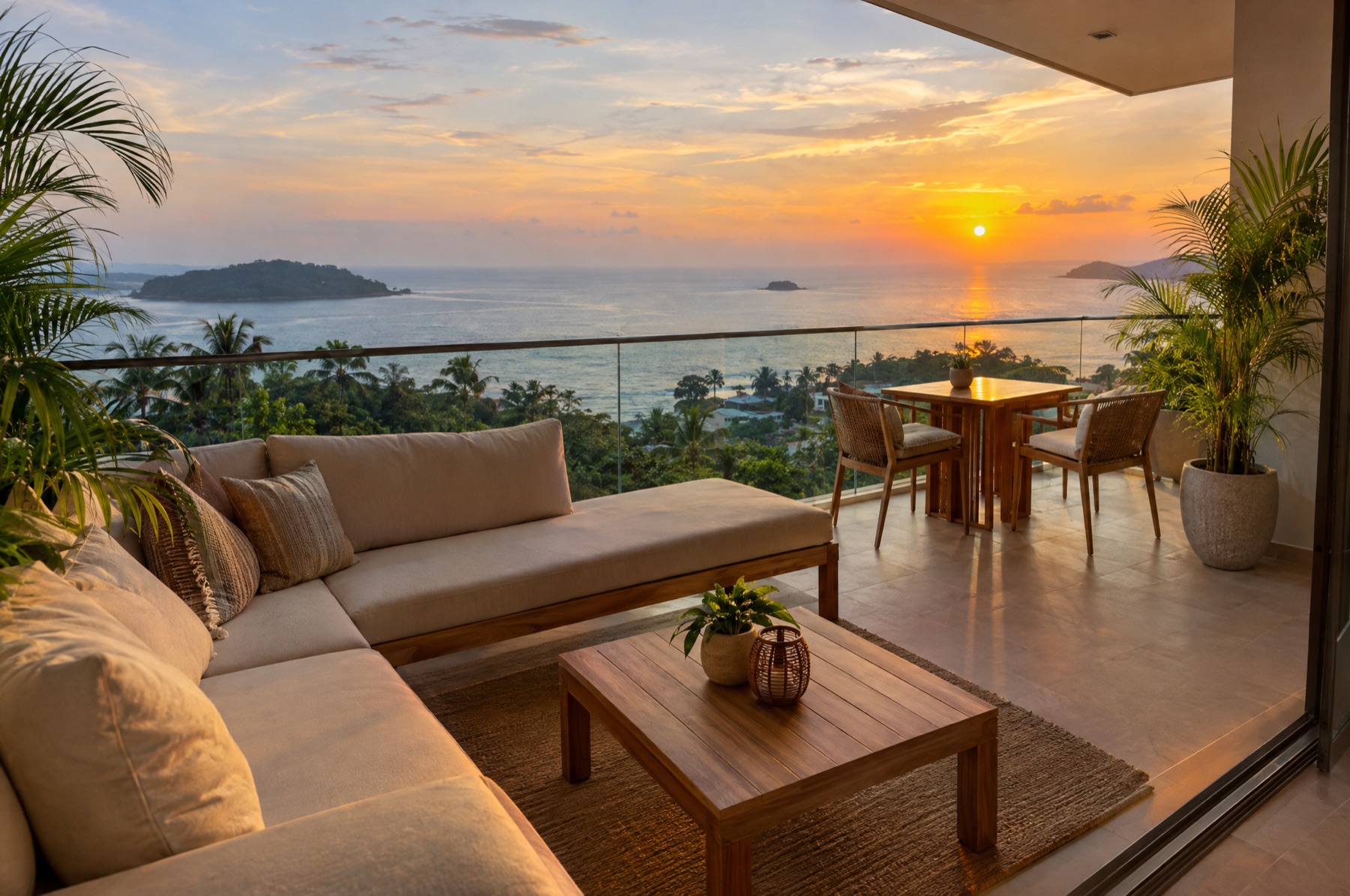 A Minotti-style apartment in Phuket, project visualisation 3