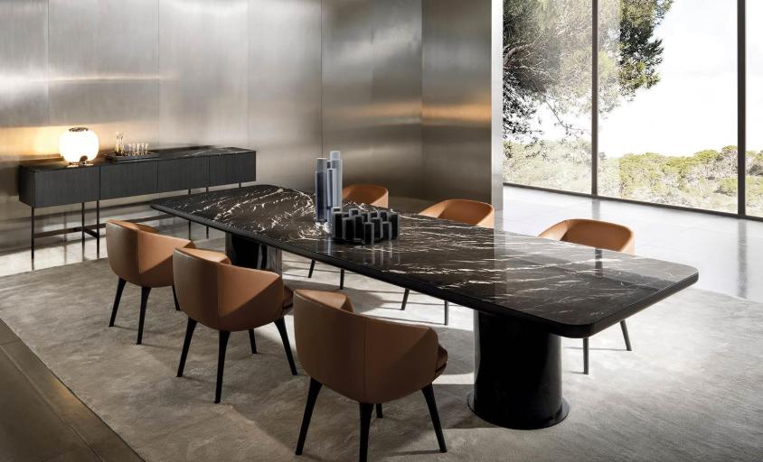 JADE Glass Dining Table 011