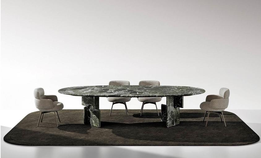 JADE Glass Dining Table 015