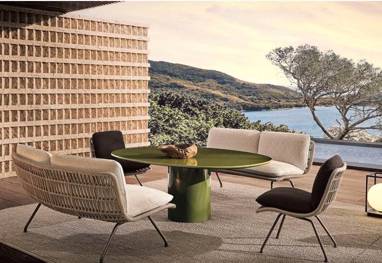 JADE Glass Dining Table 019